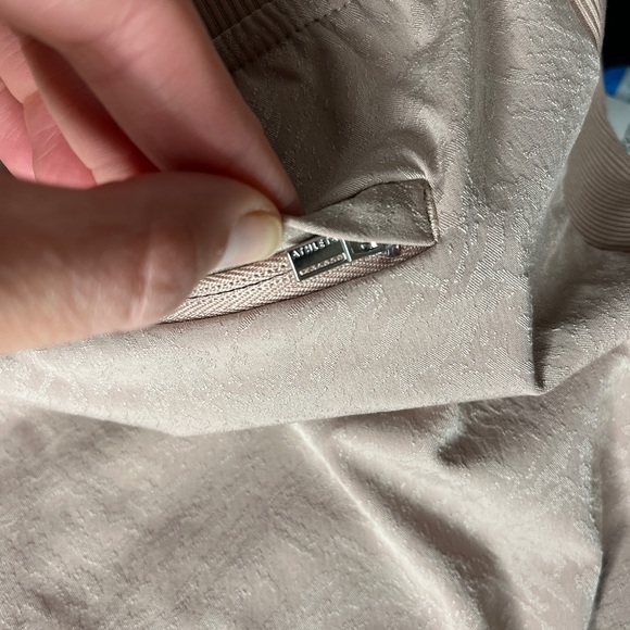 Athleta Brooklyn Textured Ankle Grain Cano Mocha Latte Pants - Picture 11 of 13